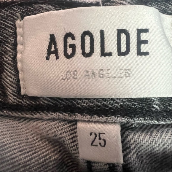 AGOLDE Straight Leg Cropped Jeans - Picture 7 of 12
